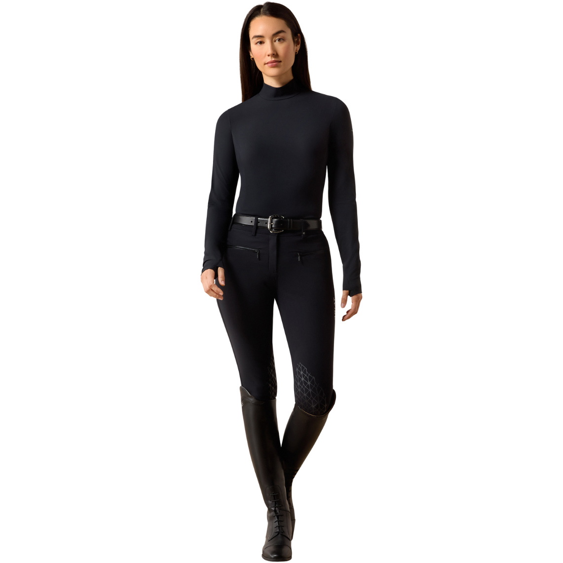 2026 Ariat Womens Solveil Baselayer 10071362 - Black